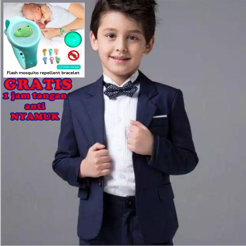 JAS BLAZER ANAK (2-13 tahun) GRATIS JAM TANGAN ANTI NYAMUK ANAK!