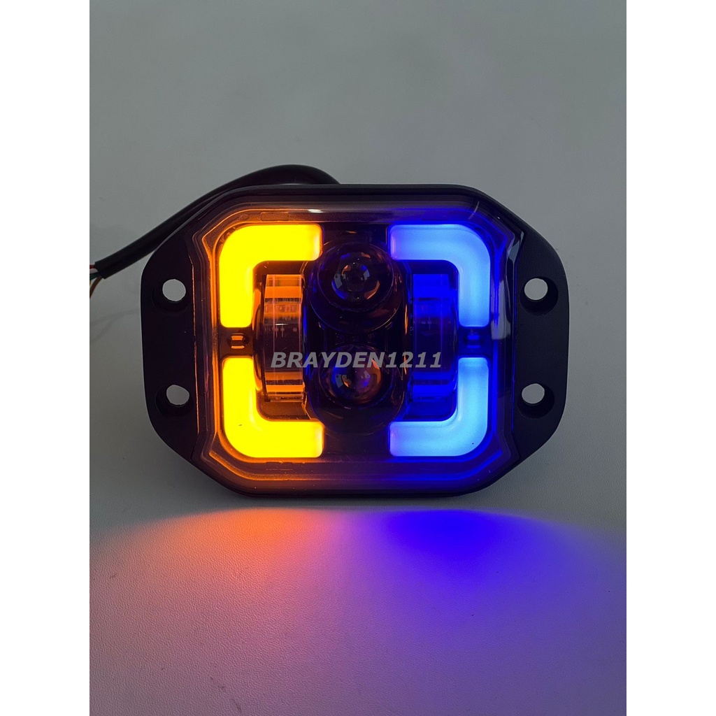 Lampu Depan Daymaker Reflektor KLX KTM CRF dtracker wr155 gtx trail / lampu tembak daymaker