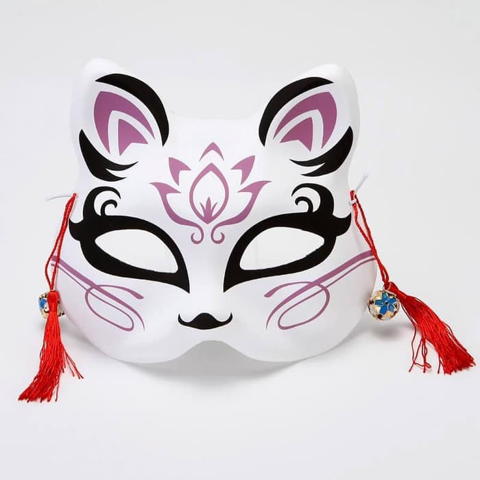 TOHK topeng kitsune fox bunkasai japanese festival mask halloween