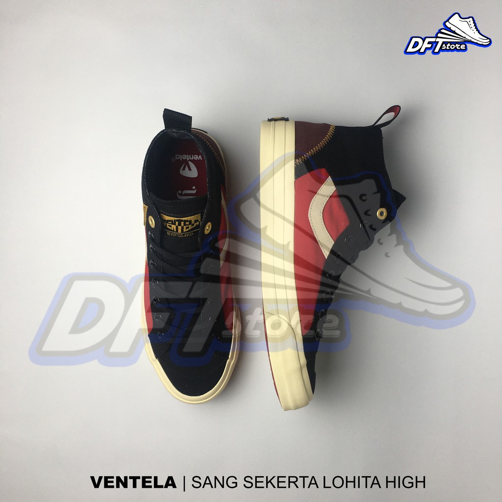 SEPATU VENTELA X NEVERTOOLAVISH X YANG AYAM SANG SEKERTA LOHITA HIGH