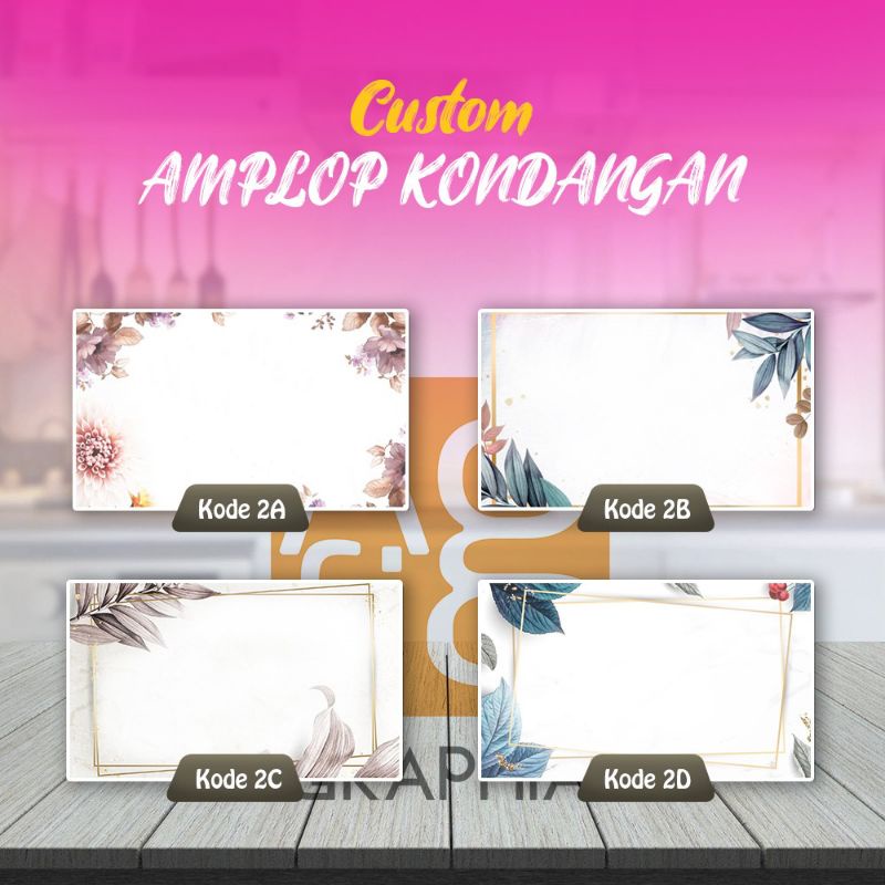 

Amplop Custom|Amplop Kondangan|Amplop Lebaran|Cetak nama Amplop isi 50pcs