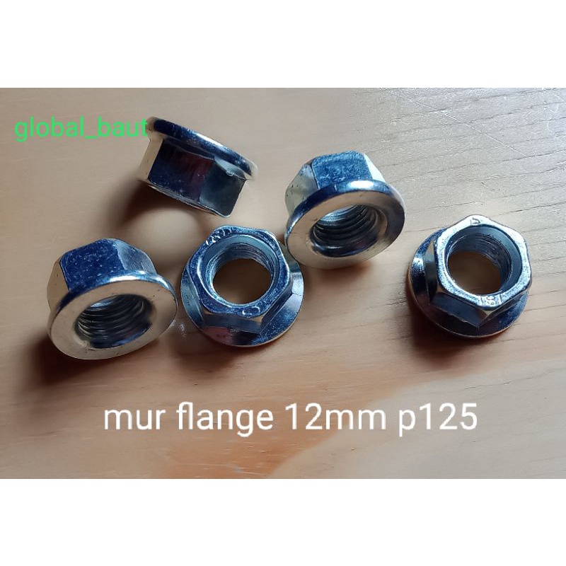 mur flange 12mm mur roda