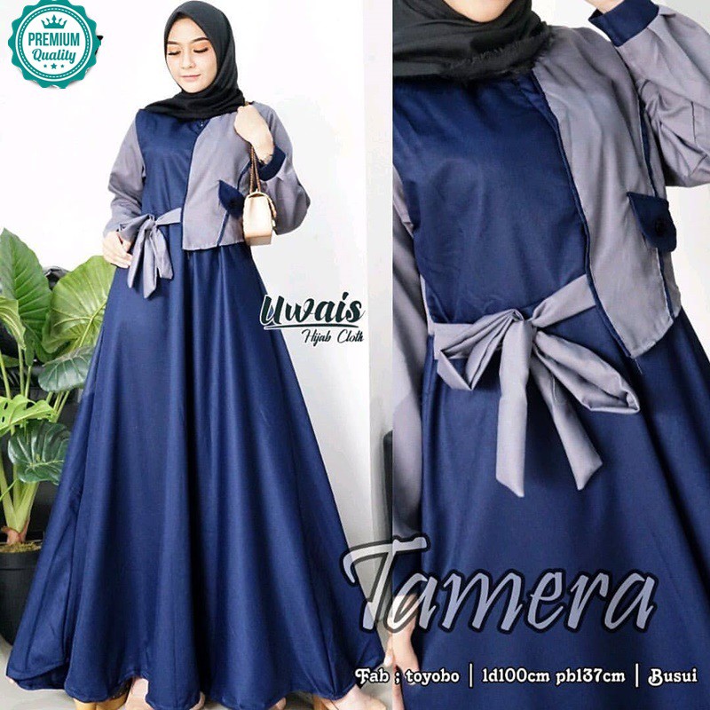LUFY ORI TAMERA004 Dress | gamis dress Pakaian muslim | ORIGINAL-3