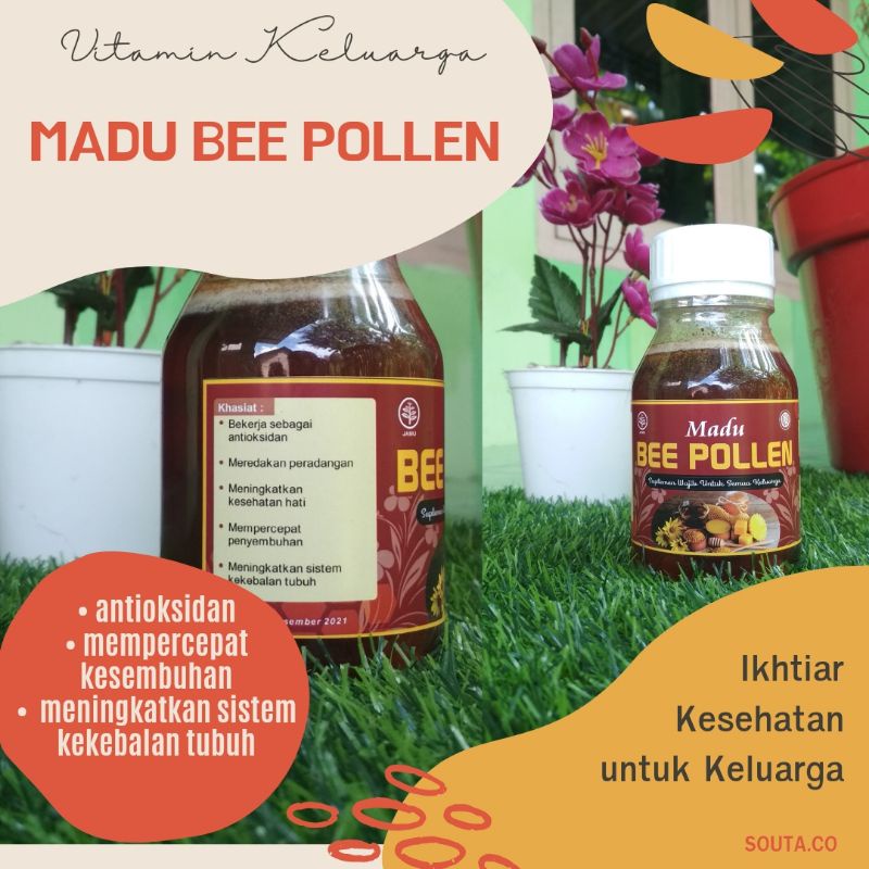 

COD TERMURAH MADU BEE POLLEN OBAT HERBAL ANTIOKSIDAN MEREDAKAN PERADANGAN MEMPERCEPAT KESEMBUHAN