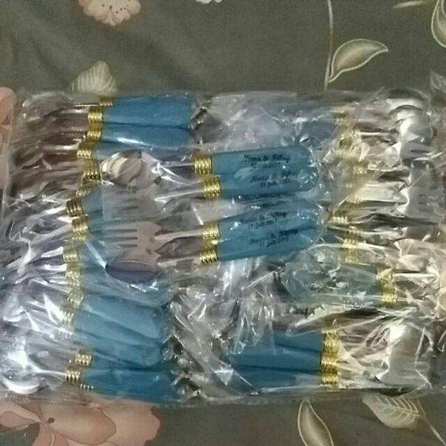 Souvenir Pernikahan Sendok Garpu