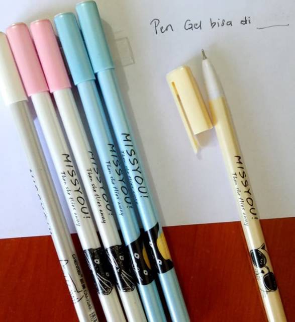 

Gel Pen Hapus / Pulpen Gel Lancar Bisa Dihapus CHENMEI - Cat Miss U