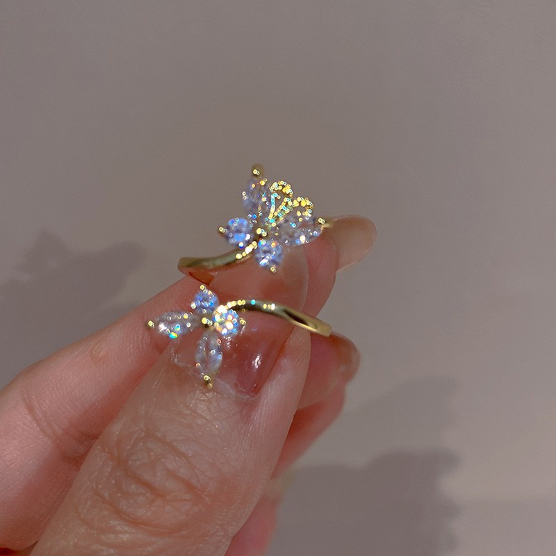 Cincin butterfly Gaya Perancis