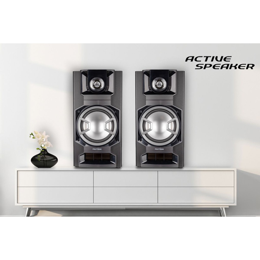 (PENGIRIMAN KHUSUS JNT/JNE/DLL) Speaker Polytron  8E12