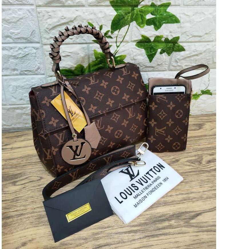 ㅖ LV KEPANG PELAKOR CLUNNY FULL EMBOS IMPORT / TAS WANITA TERMURAH TERLARIS / HARGA PROMO ⇉
