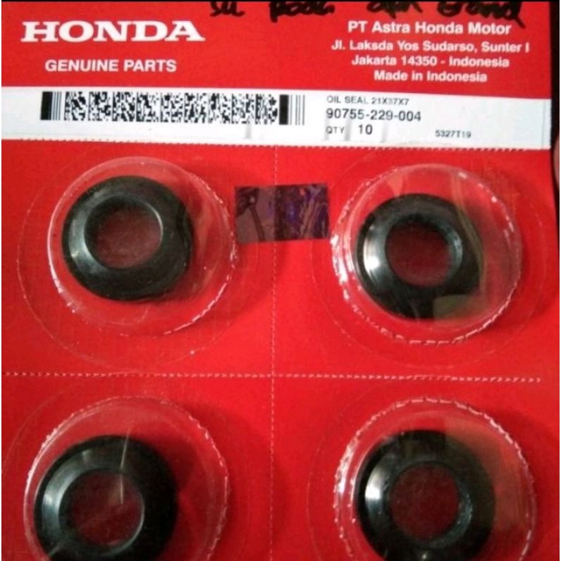 sil roda depan grand 21x37x7 seal roda depan dust seal 21x37x7  HONDA BEAT KARBU-VARIO 110-SUPRA X12