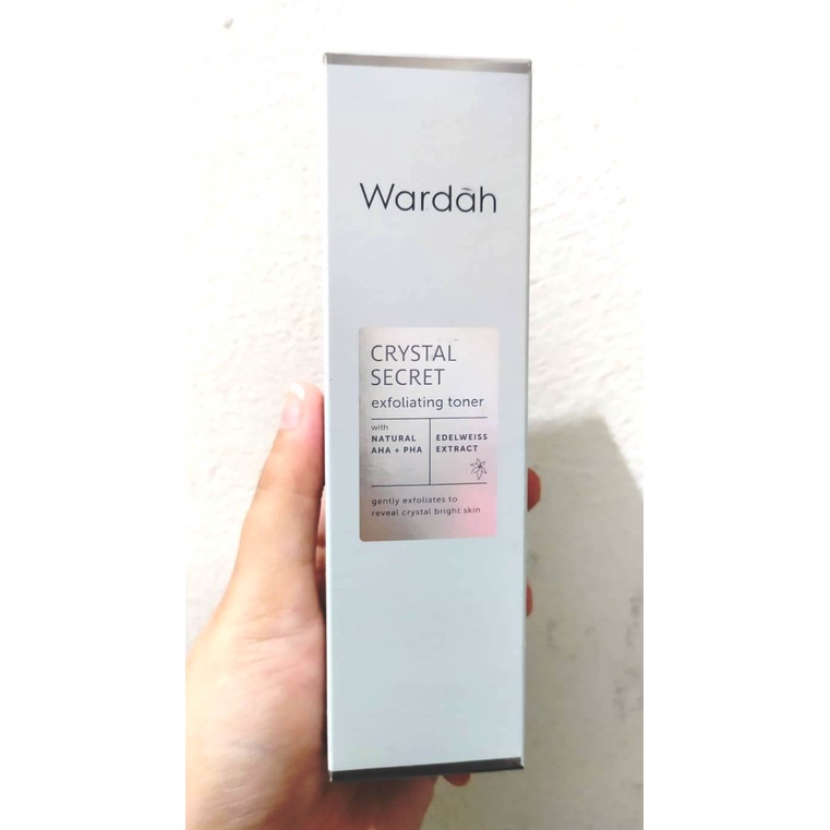WARDAH WHITE SECRET (CRYSTAL SECRET) EXFOLIATING TONER/CLEANSER