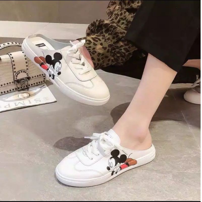 [ BISA COD ] 100 % ORIGINAL SEPATU SENDAL MICKEY GUCCII