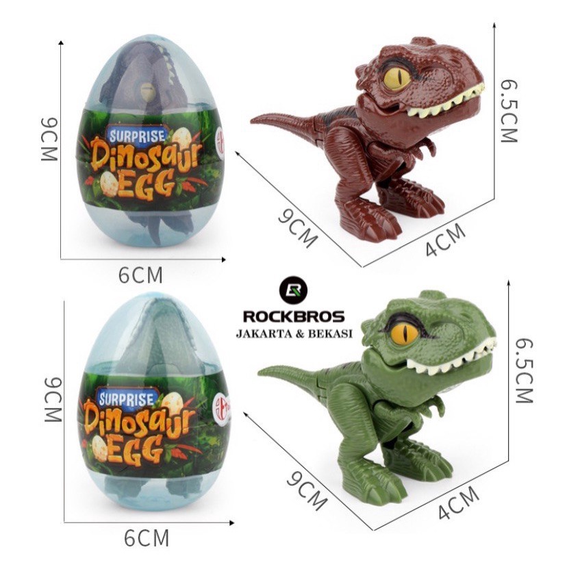 Mini Surprise Dinosaur Egg Mainan Hewan Telur Dino Dinosaurus New Fidget Toys Anak Figure