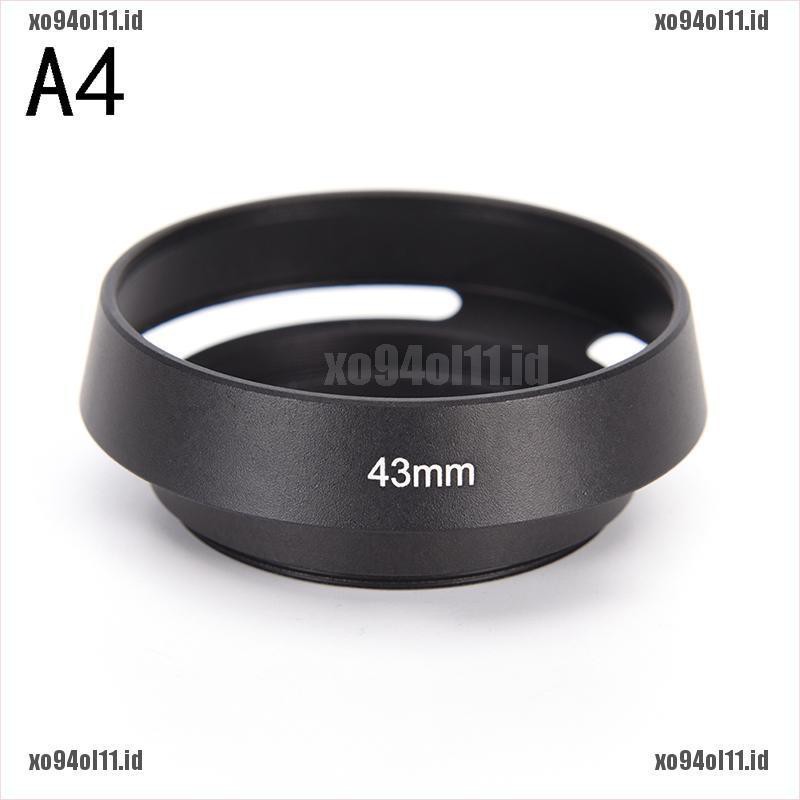 【XO&amp;COD】37 39 40.5 43 46 49 52 55 58 62 67 mm metal Lens Hood for FOR Leica Canon