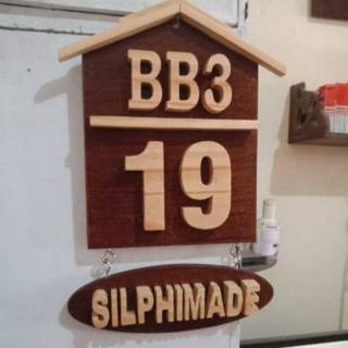 Nomor Rumah Kayu Pinus Shopee Indonesia