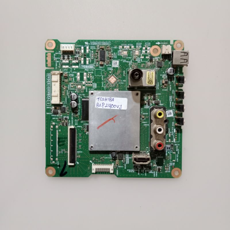 TOSHIBA 32P2400VJ mainboard mb modul mobo mesin tv TOSHIBA 32P2400VJ