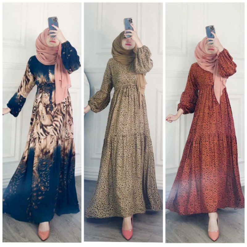 YOLANDA DRESS RAYON PREMIUM