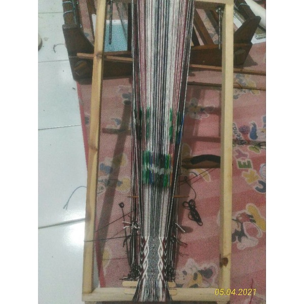 Jual Alat tenun frame loom weaving komplit 20 | Shopee Indonesia