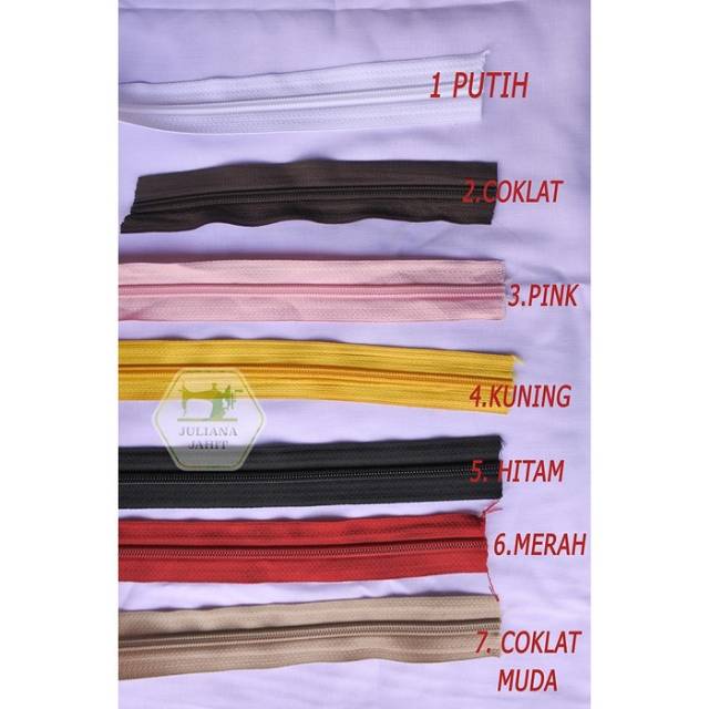 Resleting YKK Meteran