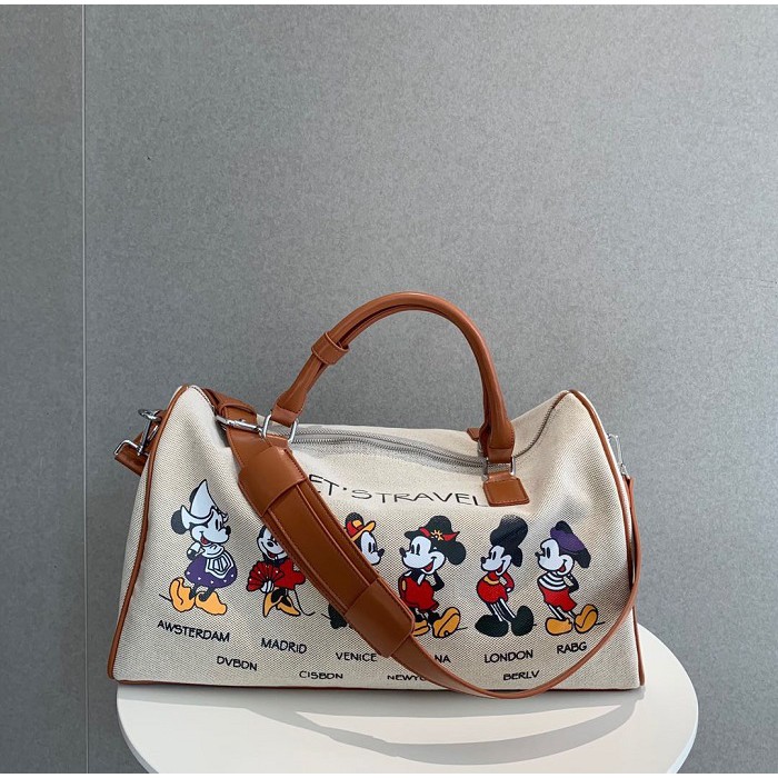 TAS BRANDED ORIGINAL 100% ZARA TRAVEL MICKEY DISNEY CEWEK WANITA SELEMPANG SLINGBAG IMPOR JAKARTA