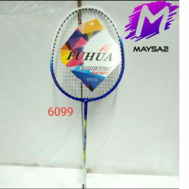 RAKET BADMINTON/BULUTANGKIS FUHUA  6088 HIJAU & ORANGE