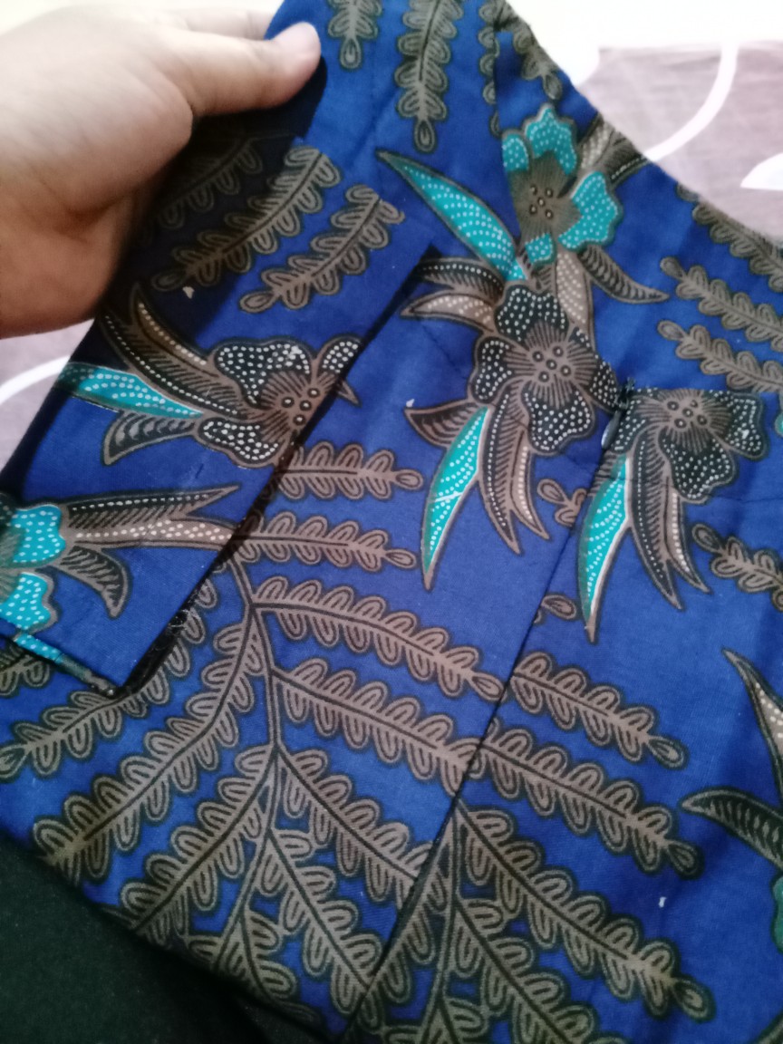 Baju Gamis Batik Wanita-gamis Syari-gamis Batik Jumbo-gamis Batik Kombinasi-gamis Katun-batik Modern