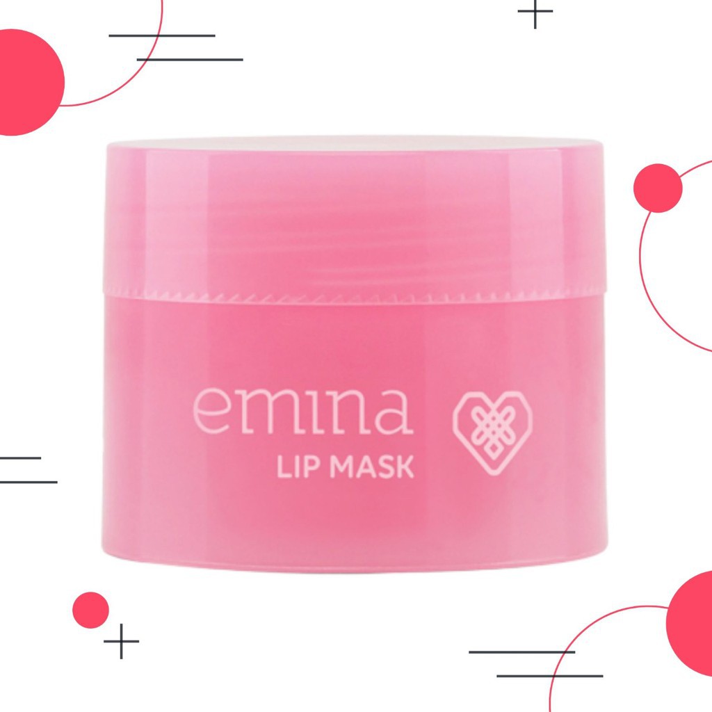 EMINA Lip Mask 9gr / EMINA MASKER BIBIR BPOM