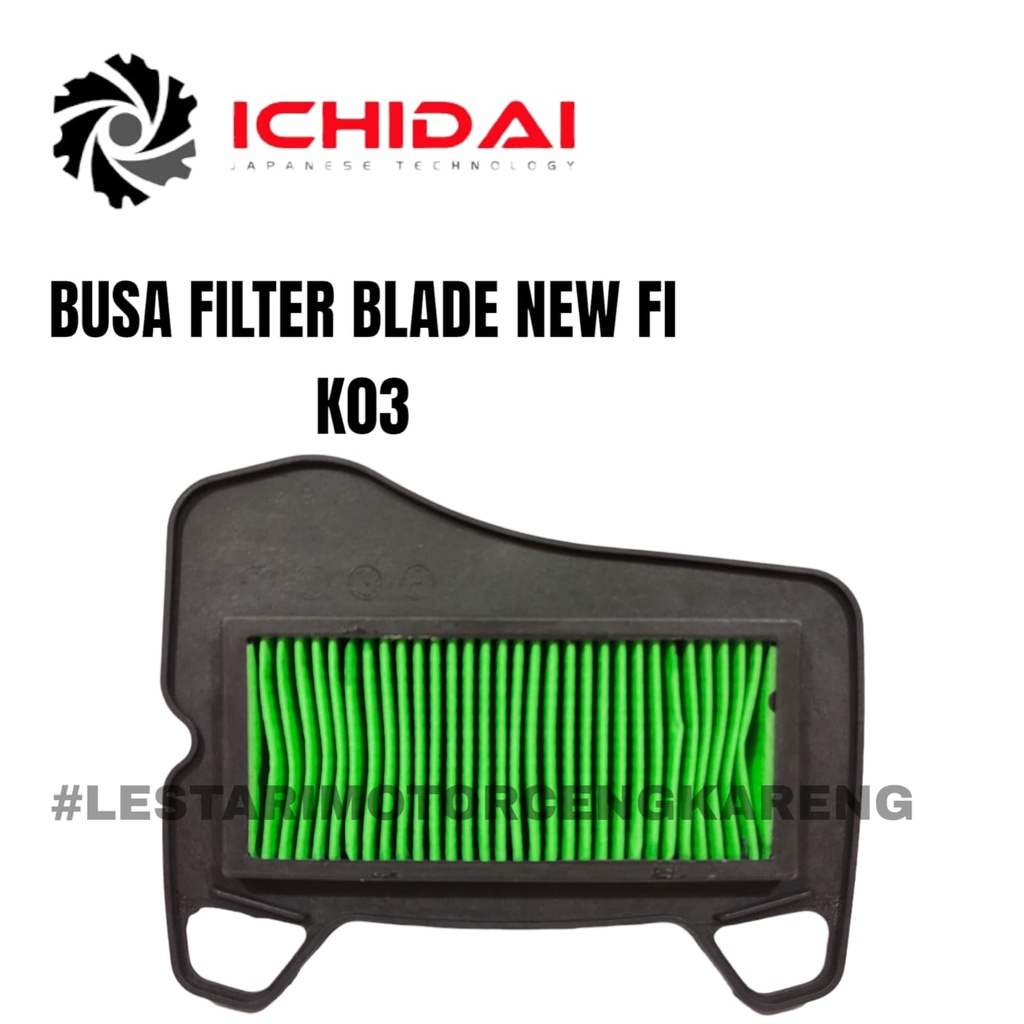 BUSA SARINGAN FILTER UDARA BLADE NEW BLADE INJEKSI REVO FI K03 ICHIDAI