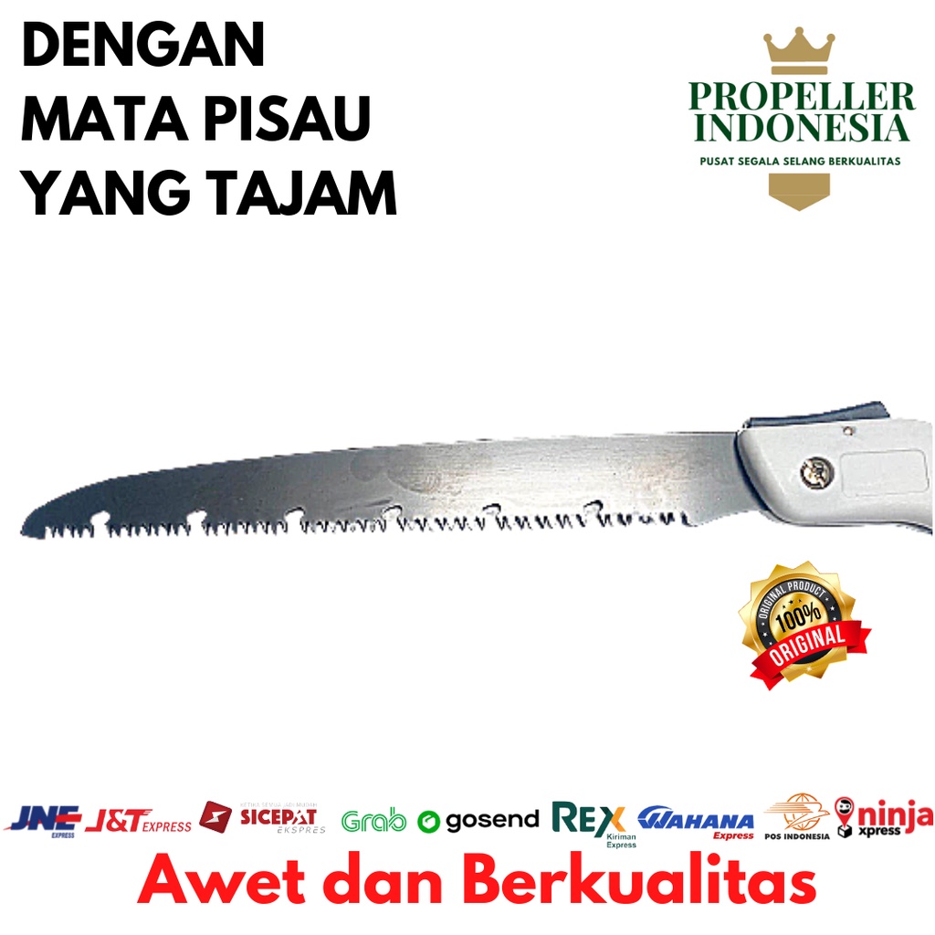 Pisau Lipat Gergaji Kayu Perkakas Mata Pisau 180mm 210mm 250mm 300mm