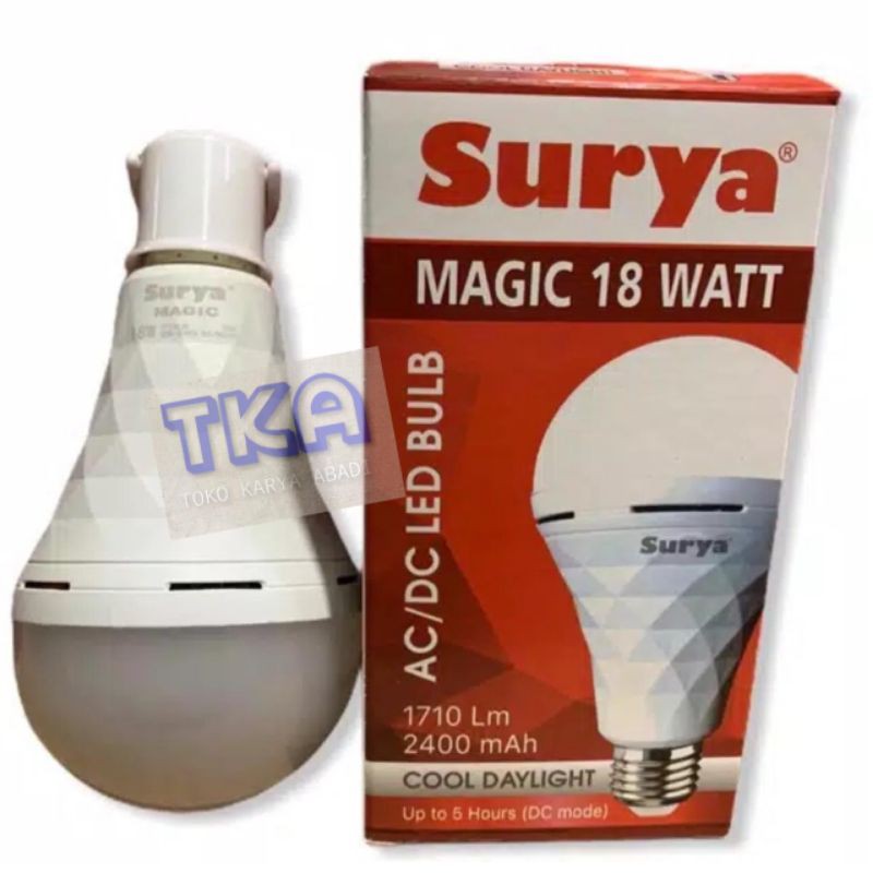 Lampu Emergency Surya Magic 18 Watt