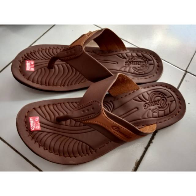 Sandal Pria Comet sandal Tasikan sol tembus
