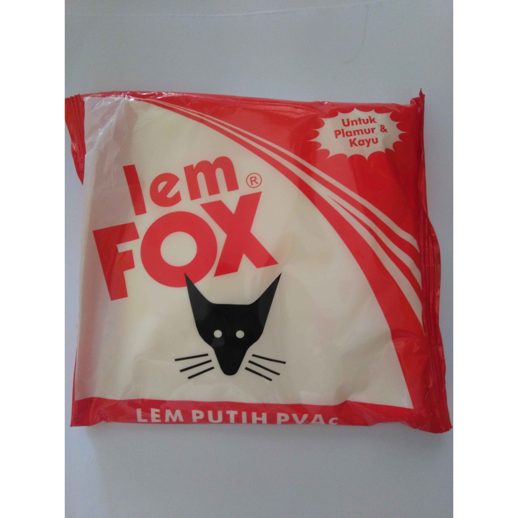 

Lem Fox Kayu 400gr 400 gram Lem Putih PVAc untuk Plamur Kayu