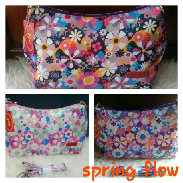 Tas Selempang 'inoe' motif Spring Flow