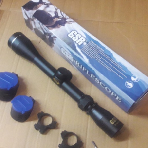 Teleskop Non GSR 3-9X40 Berkualitas Lampu Dijual