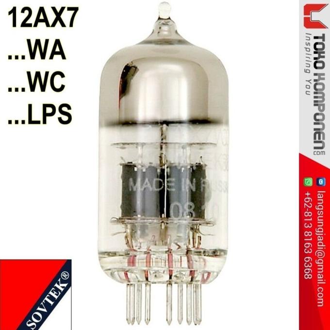 Sovtek 12AX7WA 12AX7WC 12AX7LPS twin triode tube 12AX7 ECC83 7025