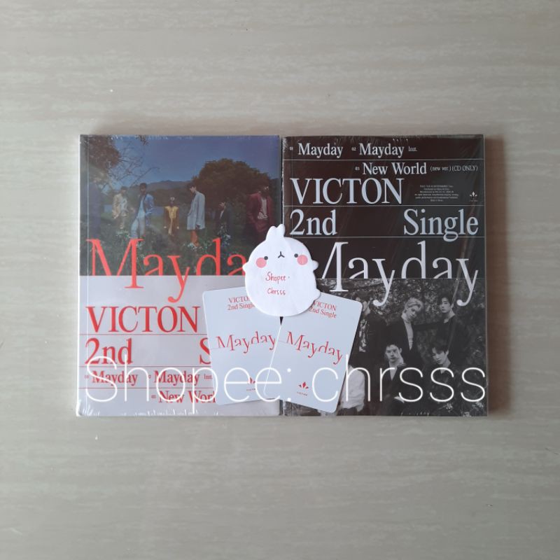 Victon - Mayday Album Sealed + MMT POB Benefit PC (+Poster)