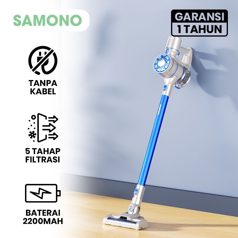 Samono VCB12 Vacuum Cleaner Portable Penyedot Debu Tanpa Kabel