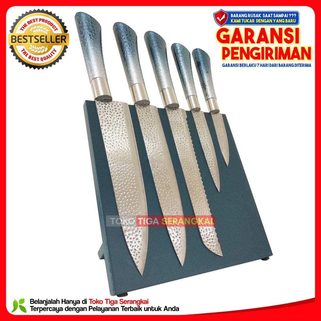 Masterpiece Pisau Set Dapur Magnet 6 Pcs Shopee Indonesia