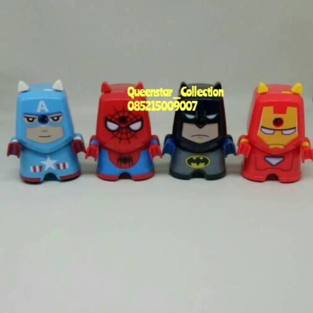 

Serutan Pensil Spiderman Batman