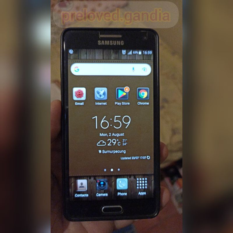 Second - HP Samsung A5 2015