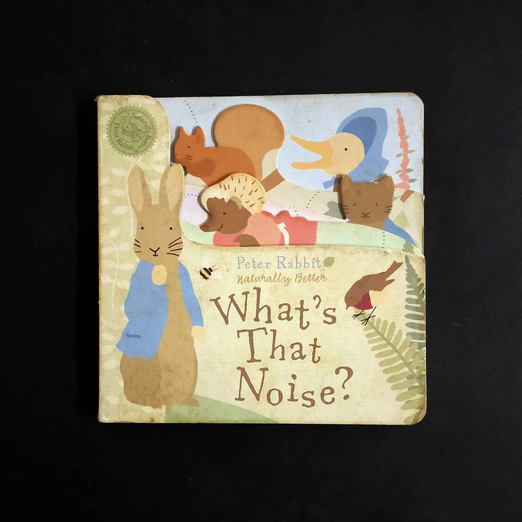 Buku Anak Beatrix Potter Peter Rabbit Naturally Better What's That Noise