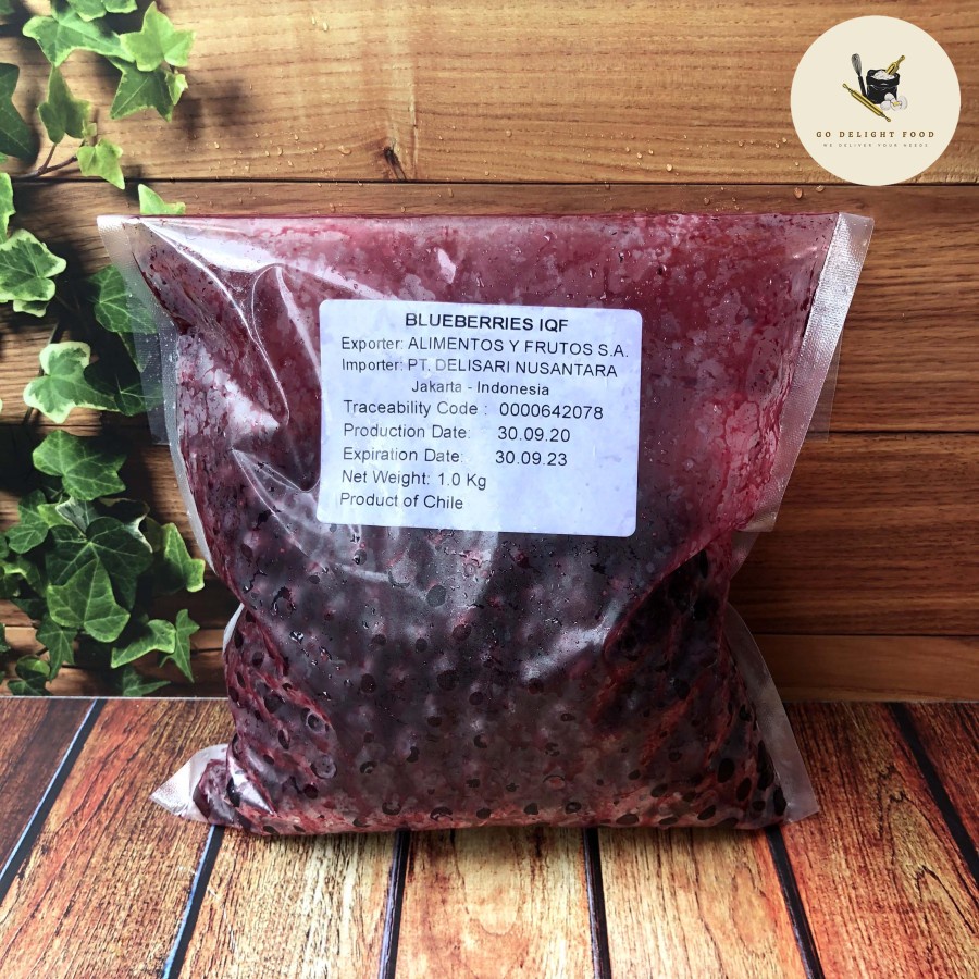 

IQF Frozen Blueberry / Blueberries 1 KG [IMPORT]