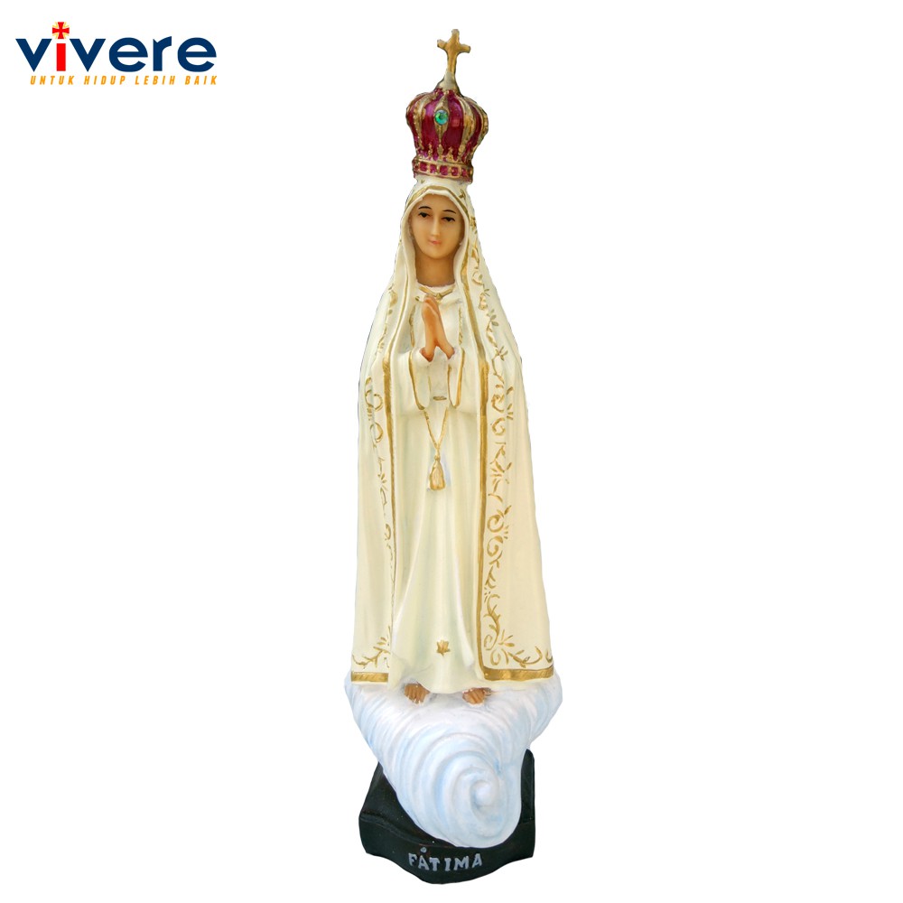Patung Maria Fatima 27 cm