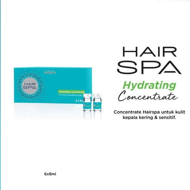 LOREAL HAIR SPA HYDRATING CONCENTRATE 8ML