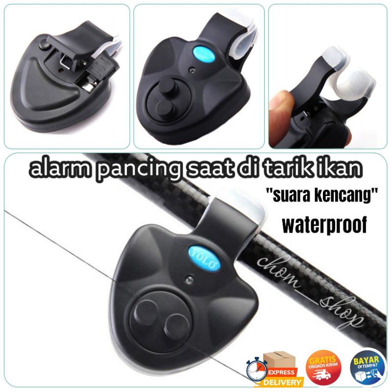 alarm pancing/penanda pangcing/alarm pancing dengan indikator led/pancing