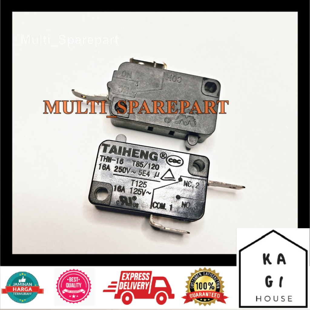 Micro switch 2 pin Saklar otomatis - rice cooker / magic com / jar