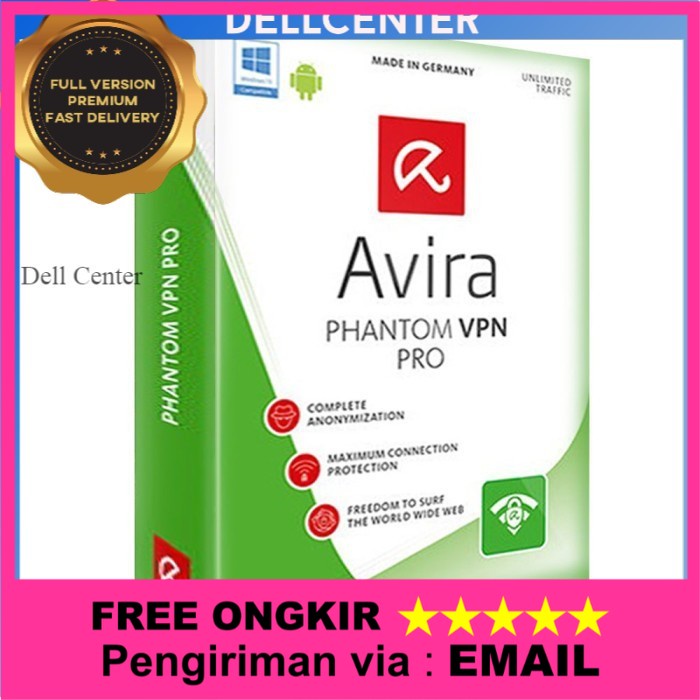 Avira Phantom VPN Versi 2 Pro-Aplikasi Menjaga Data + Aman DI Internet For Windows Permanen Full Pre