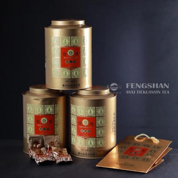 

Feng Shan Anxi Premium Quality Tie Guan Yin Oolong Tea Gift Box Berkualitas