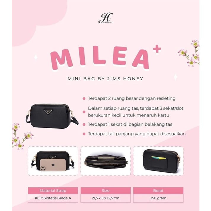Milea Plus Mini Bag (up size) free box