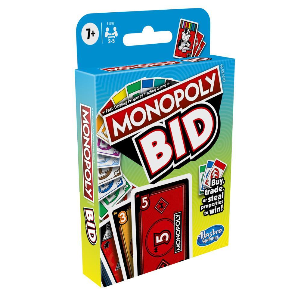 MONOPOLY BID HASBRO CARD GAME | MONOPOLI KARTU